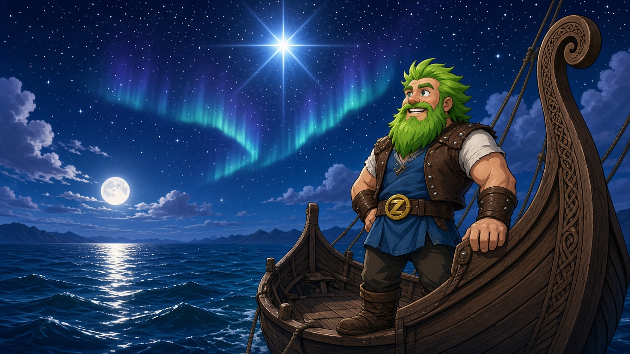 Boomer on a ship following the North Star — open Character